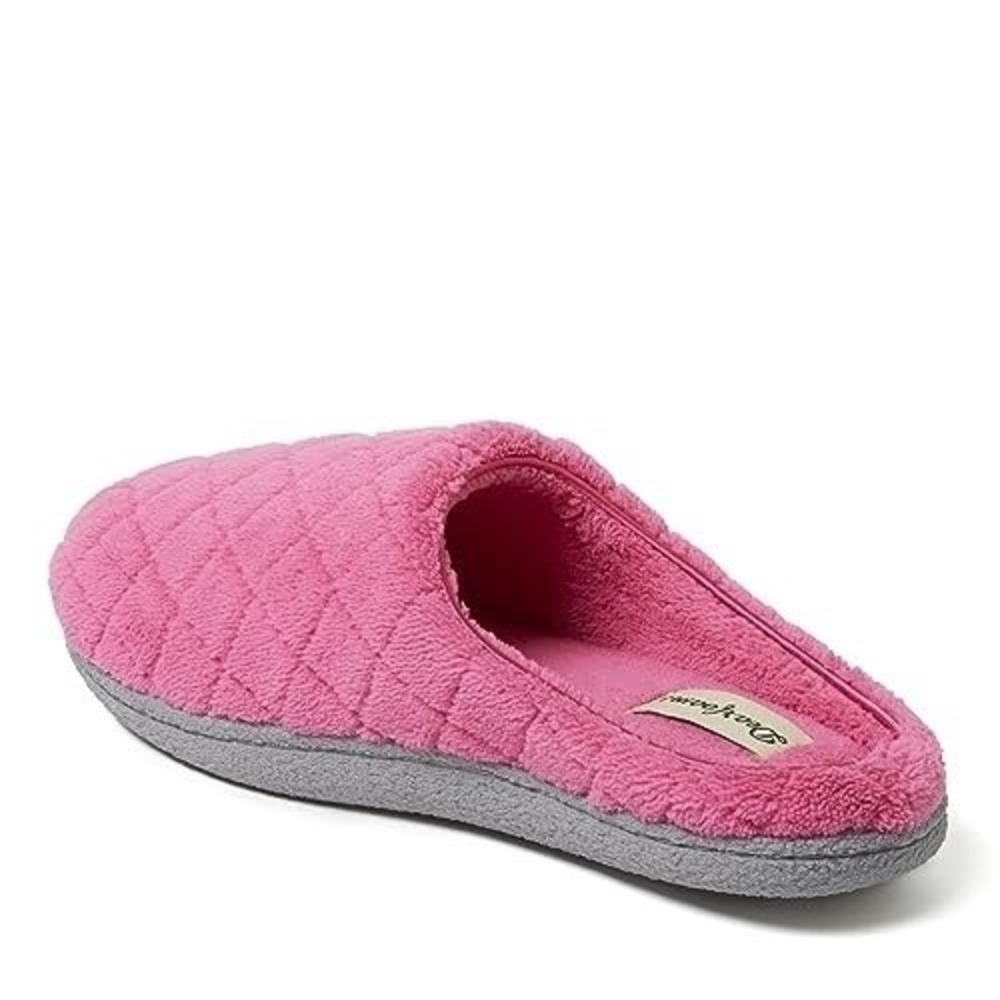 Dearfoams Women Leslie Clog Slippers Pink Size 7/8 New With Tags - Picture 4 of 8